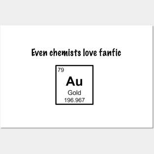 Even Chemists Love Fanfic Posters and Art